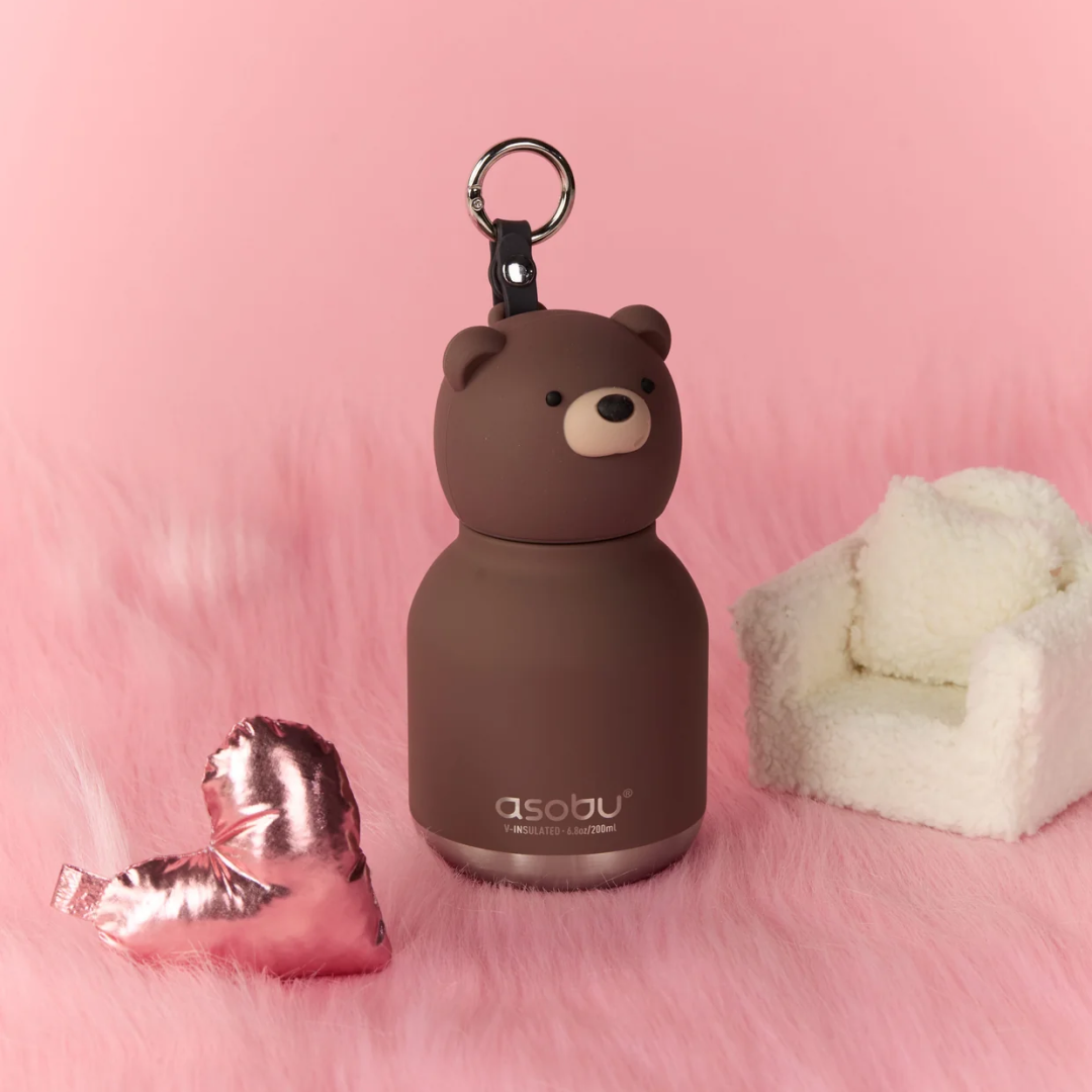 Asobu Butelka Termiczna Brelok Mini Bestie Bottle 200ml Miś