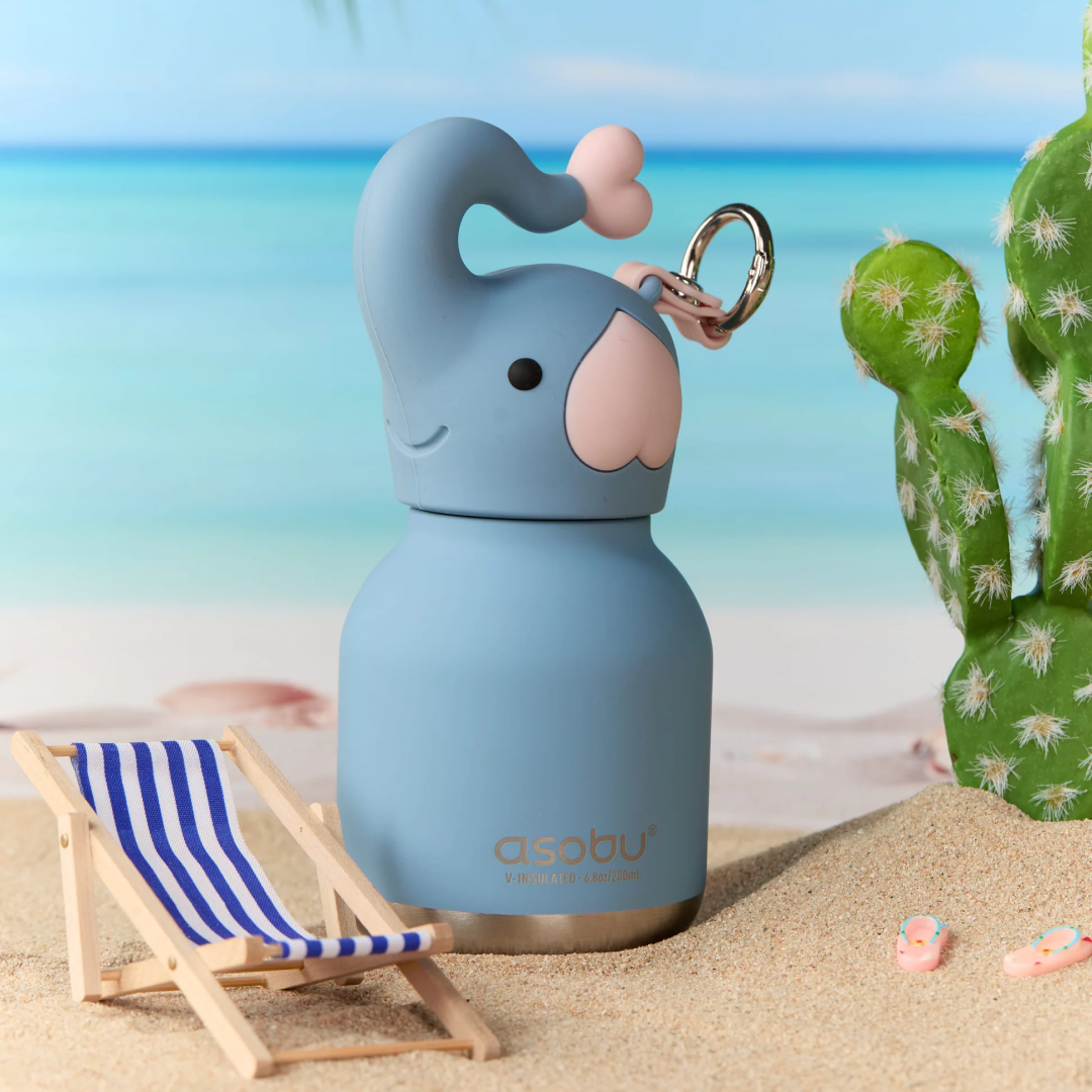 Asobu Butelka Termiczna Brelok Mini Bestie Bottle 200ml Słoń