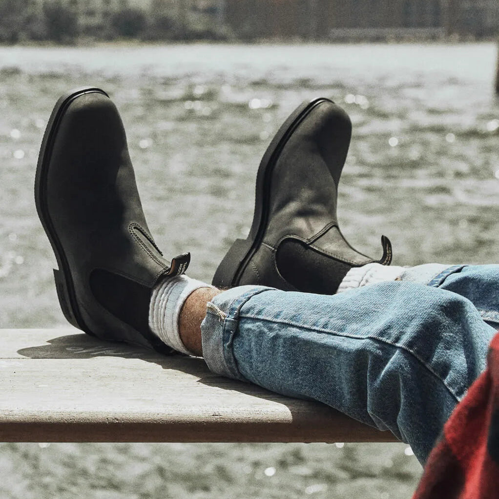 Blundstone 063 Sztyblety Damskie Męskie Black Kolor Czarny