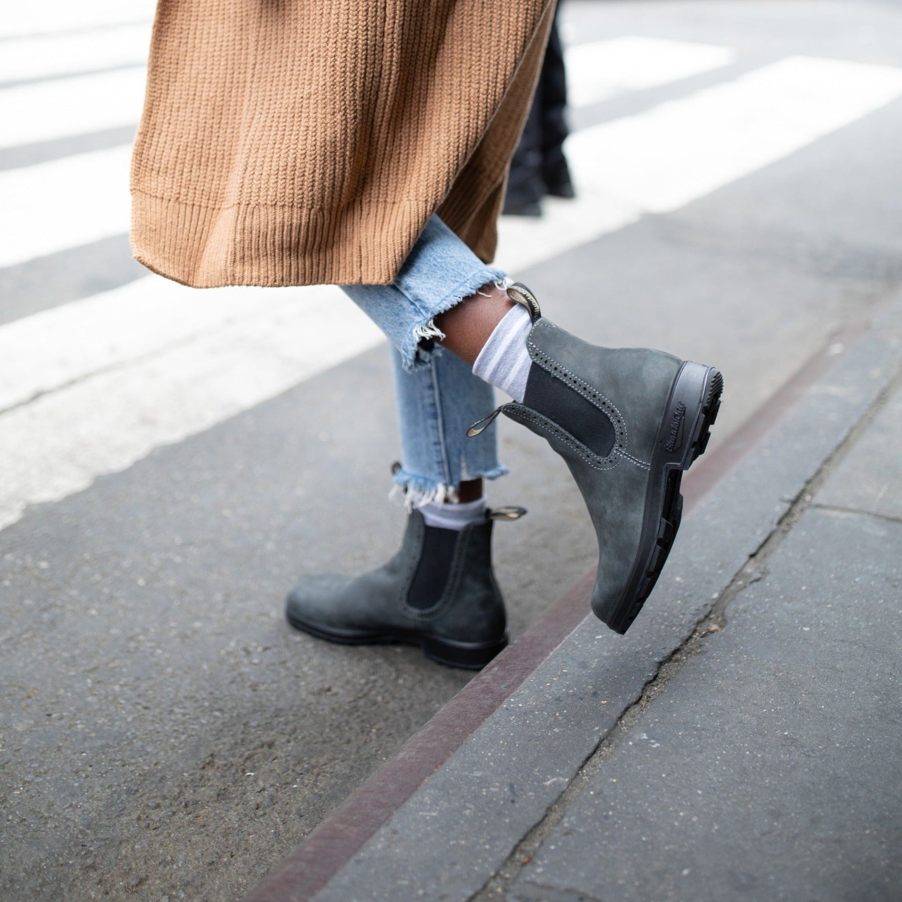 Blundstone 1630 Sztyblety Damskie Rustic Black Kolor Czarny