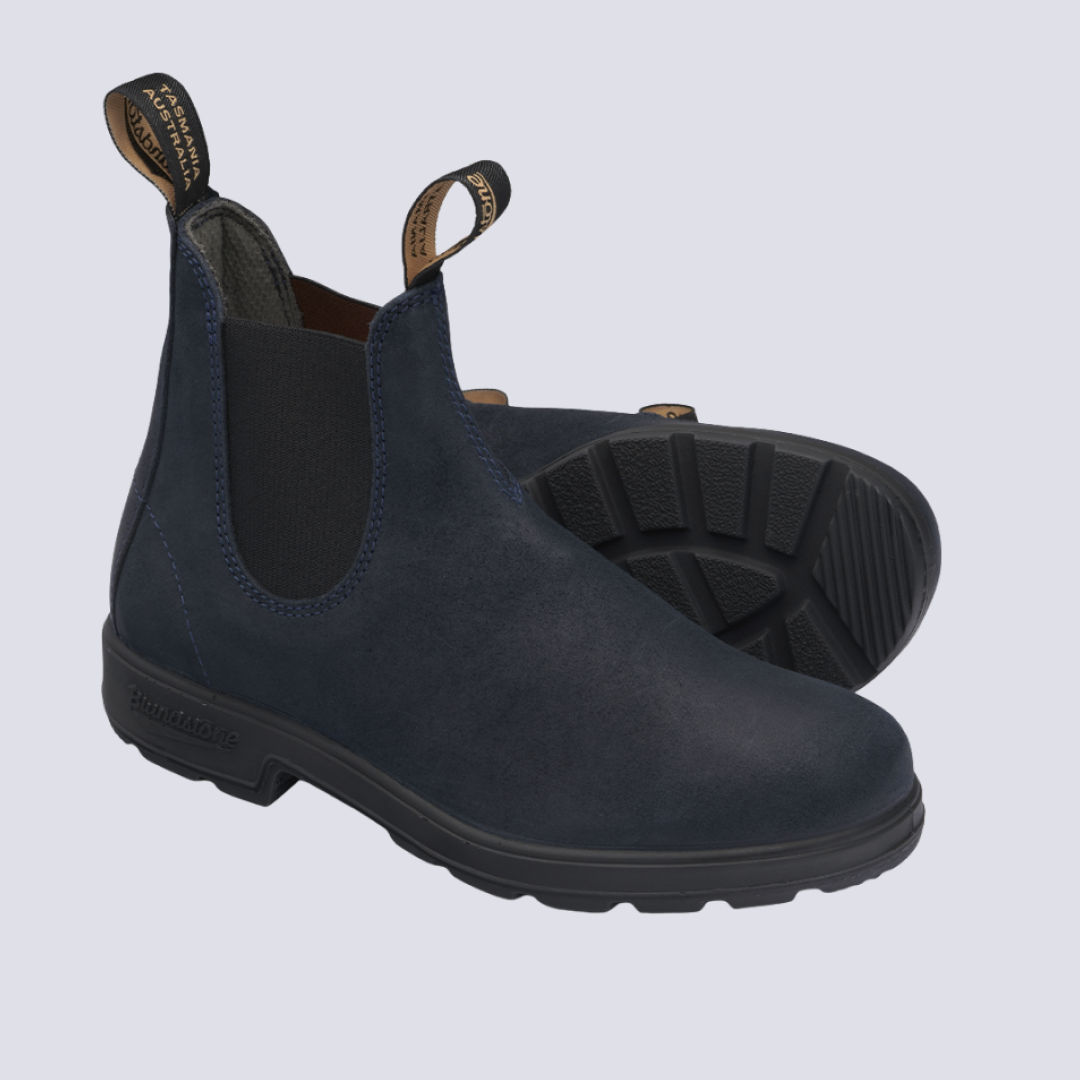 Blundstone 1912 Sztyblety Damskie Męskie Zamszowe Navy Kolor Granatowy