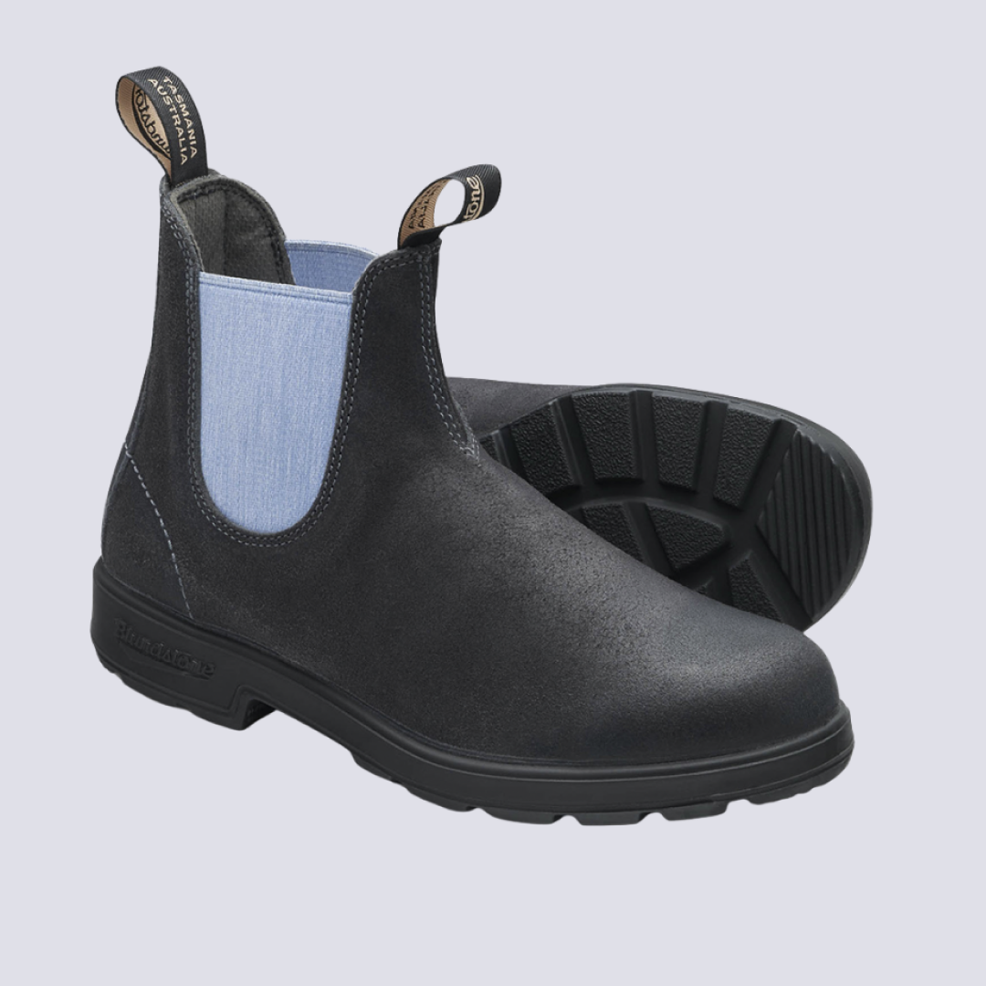 Blundstone 2209 Sztyblety Damskie Męskie Zamszowe Steel Grey Kolor Stalowy Szary