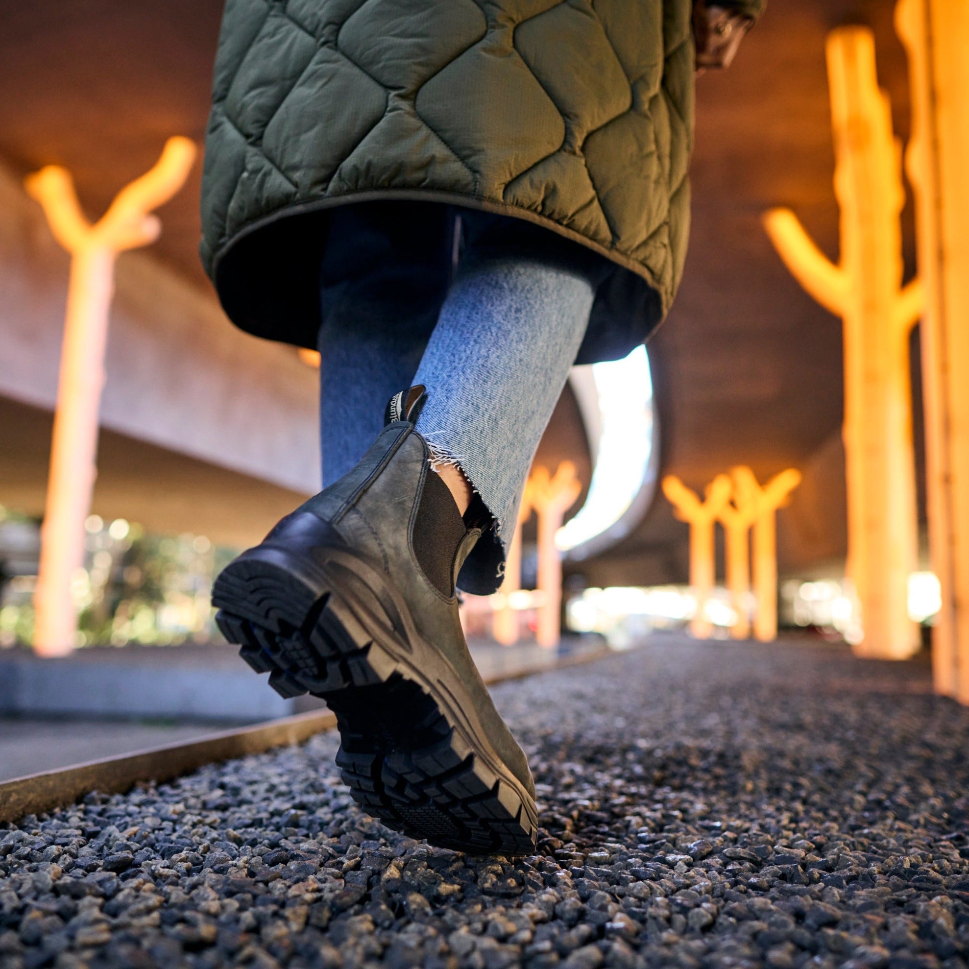 Blundstone 2238 Sztyblety Damskie Męskie Rustic Black Kolor Czarny