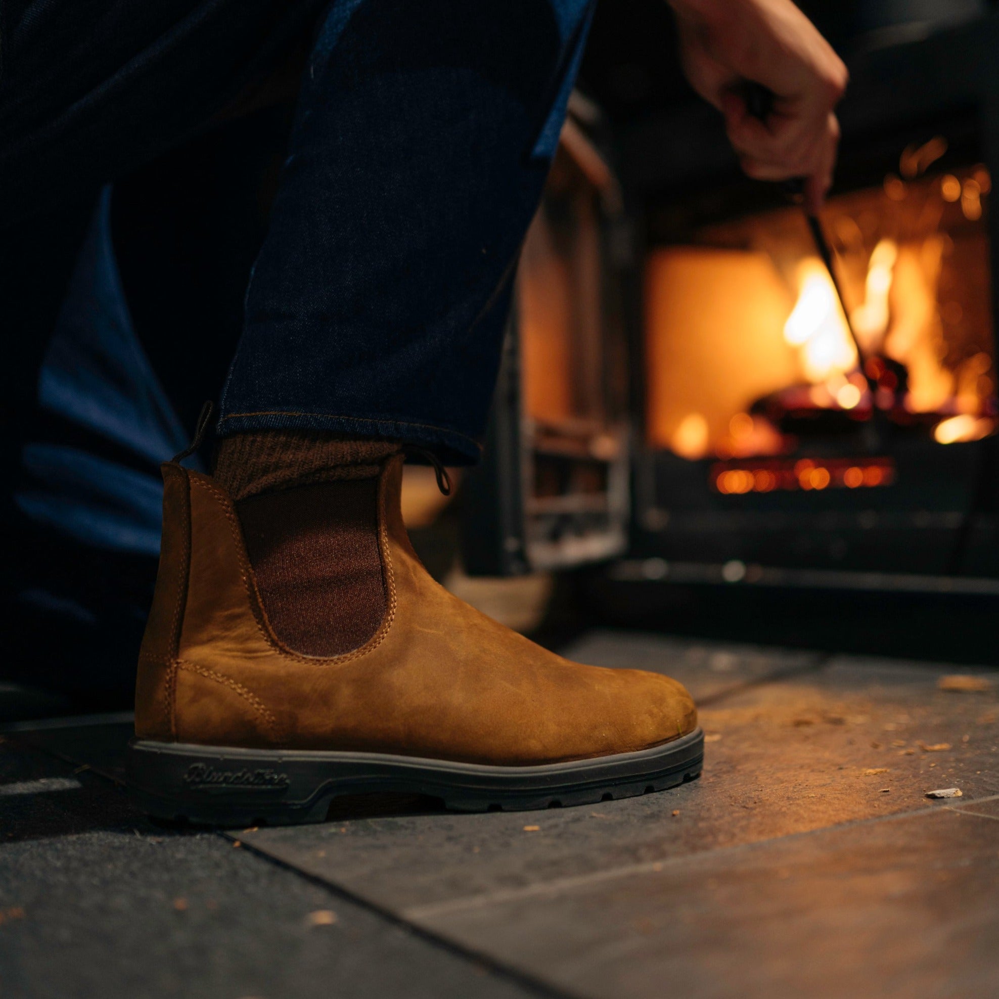 Blundstone 561 Sztyblety Damskie Męskie Sand Kolor Brązowy