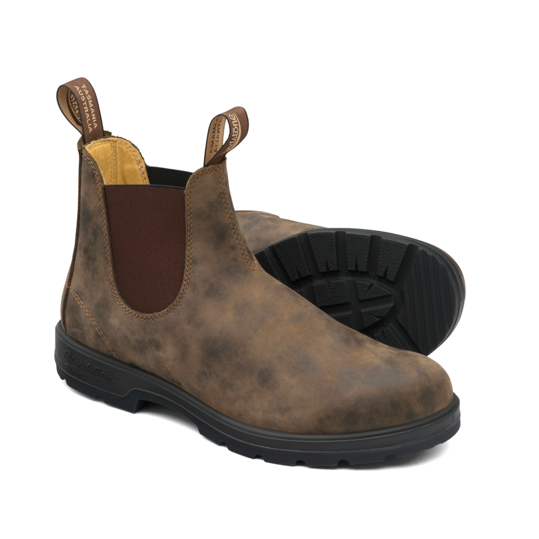 Blundstone 585 Sztyblety Damskie Męskie Rustic Brown Kolor Brązowy