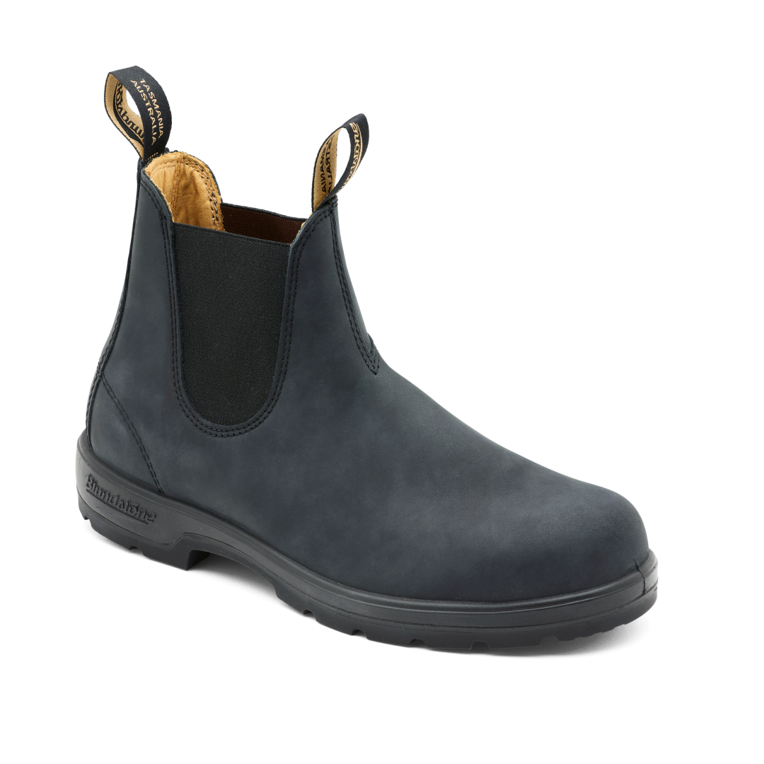Blundstone 587 - Buty Damskie Męskie - Rustic Black - Kolor Czarny
