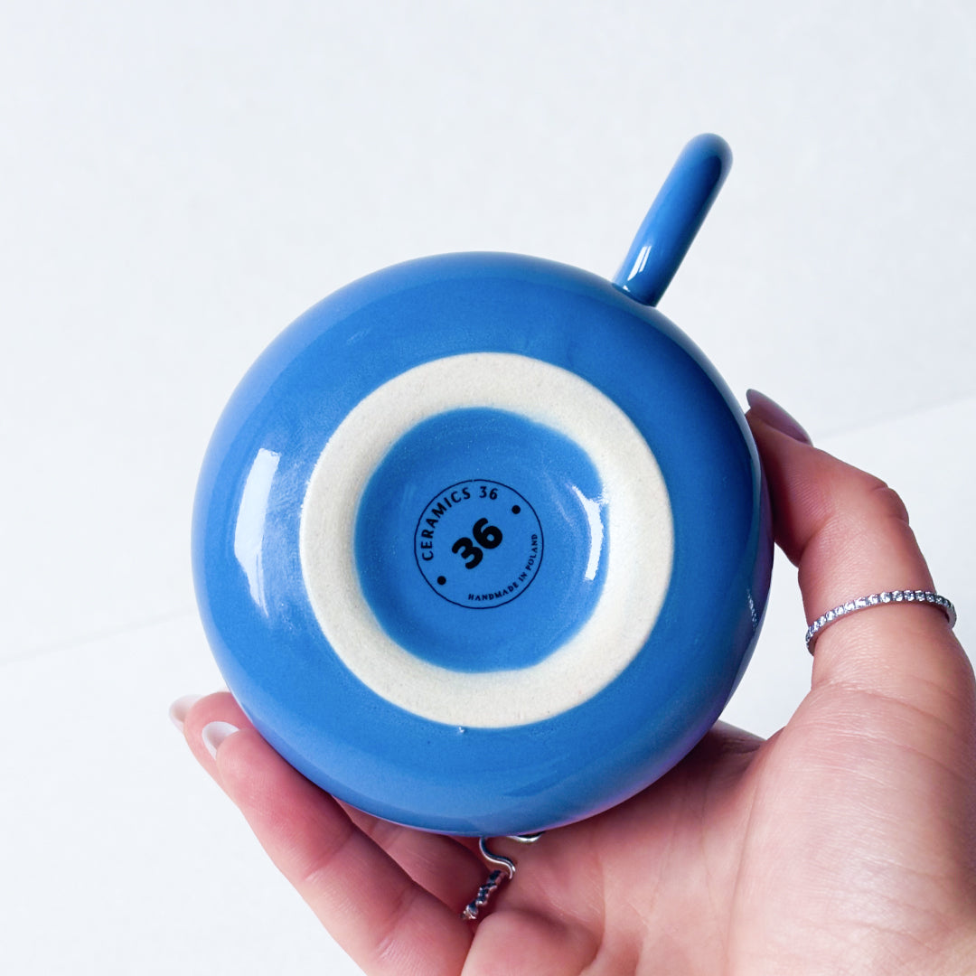 Ceramics 36 Filiżanka Niebieska