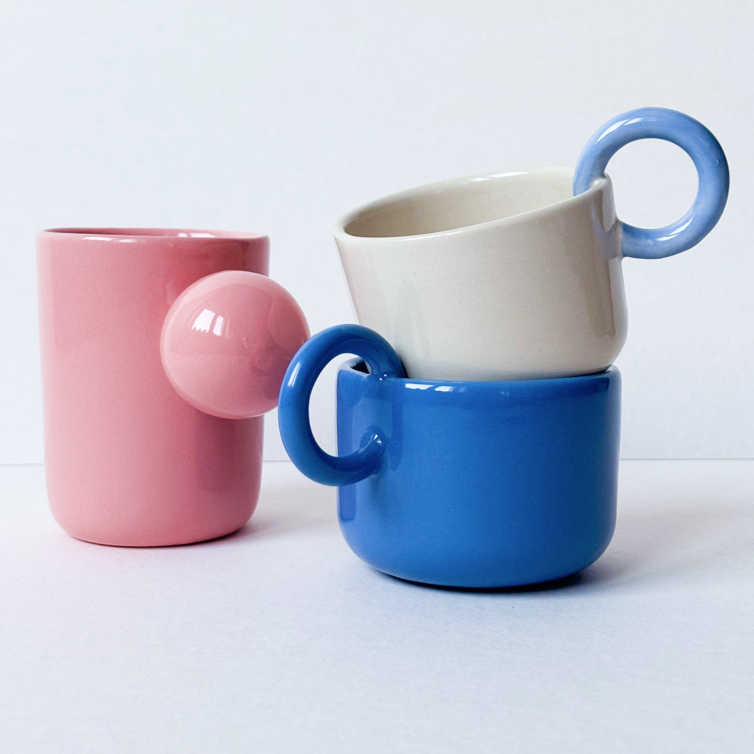 Ceramics 36 Filiżanka Niebieska