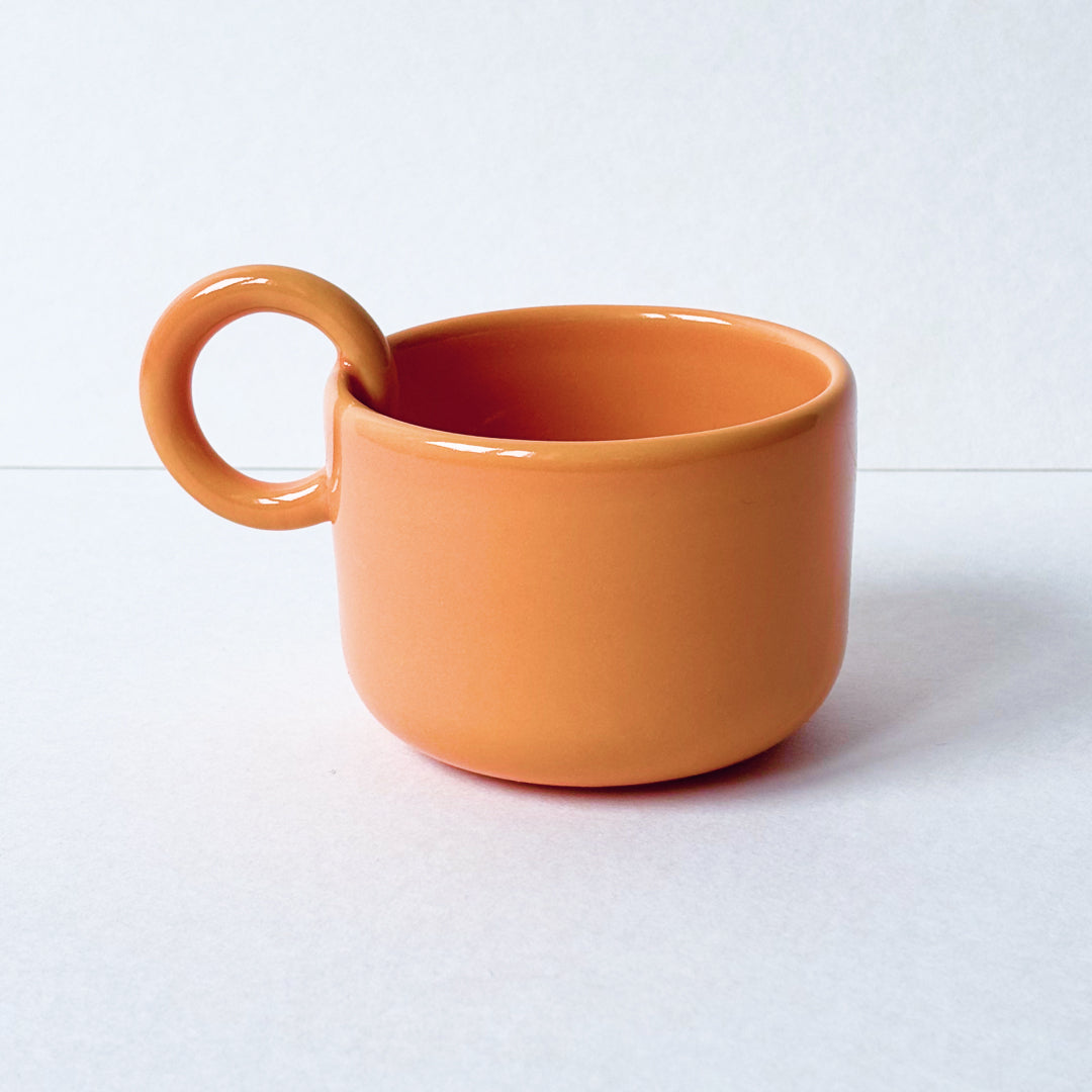 Ceramics 36 Filiżanka Pomarańczowa