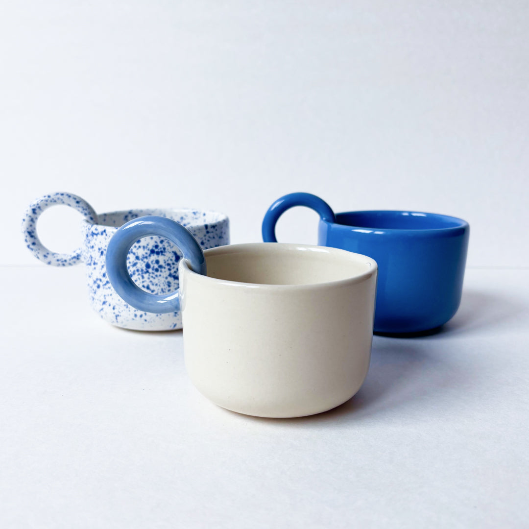 Ceramics 36 Filiżanka Niebieskie Ucho