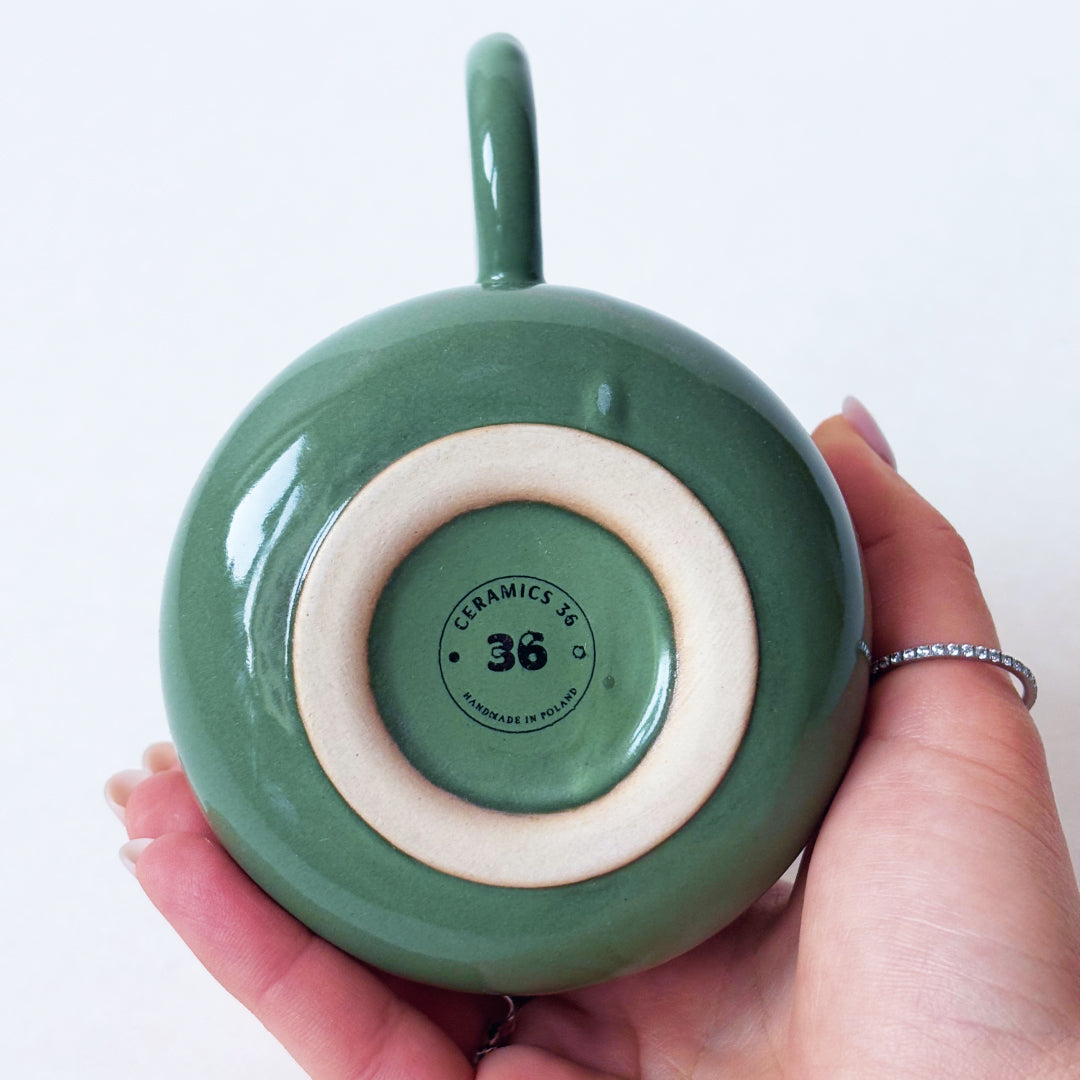 Ceramics 36 Filiżanka Zielona