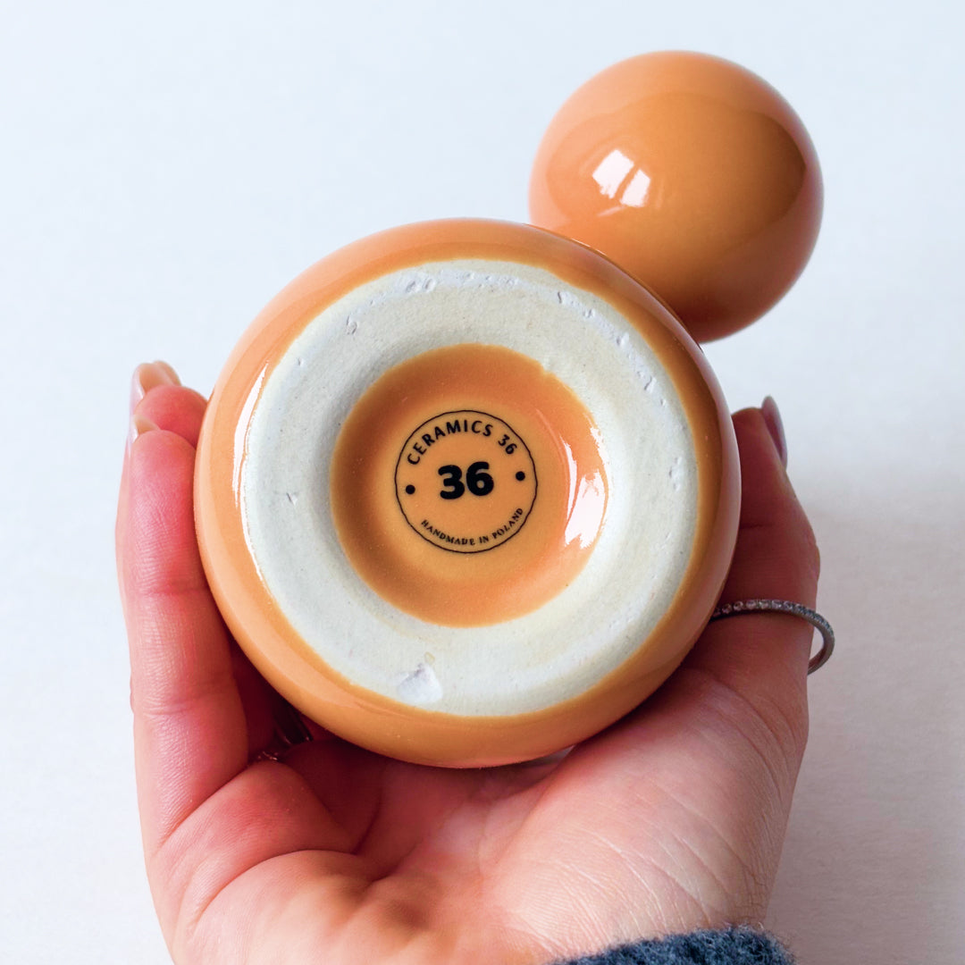 Ceramics 36 Kubek Arch Pomarańczowy