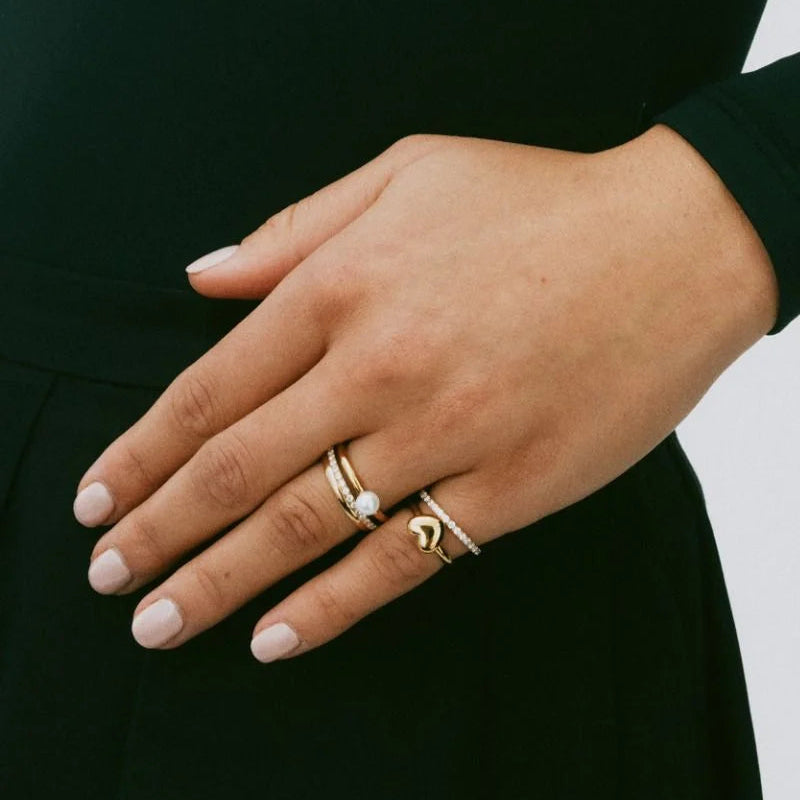 Edblad Pierścionek Glow Ring Gold