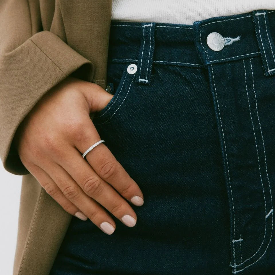 Edblad Pierścionek Glow Ring Steel