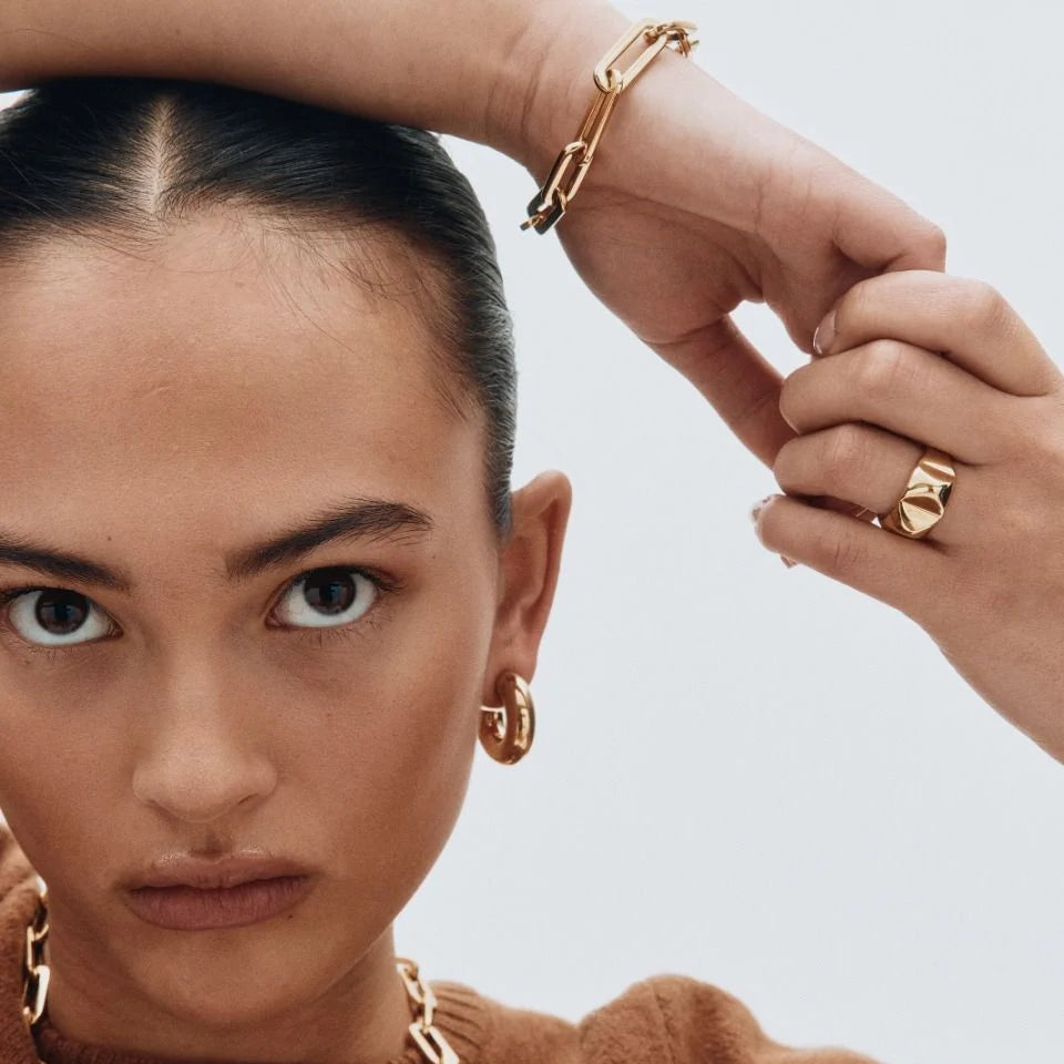 Edblad Bransoletka Ivy Maxi Bracelet Gold