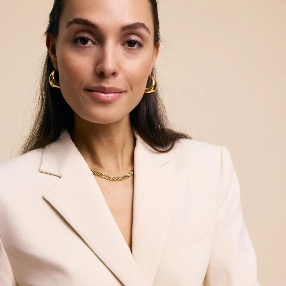 Edblad Kolczyki Boyd Hoops Gold