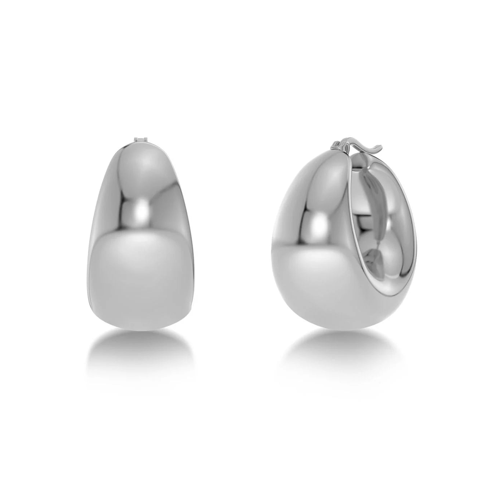 Edblad Kolczyki Boyd Hoops Steel