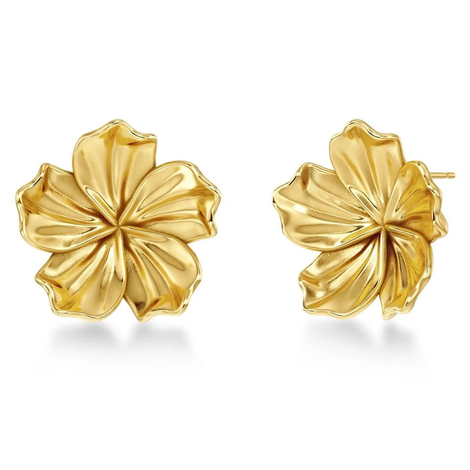 Edblad Kolczyki Jasmine Studs L Gold
