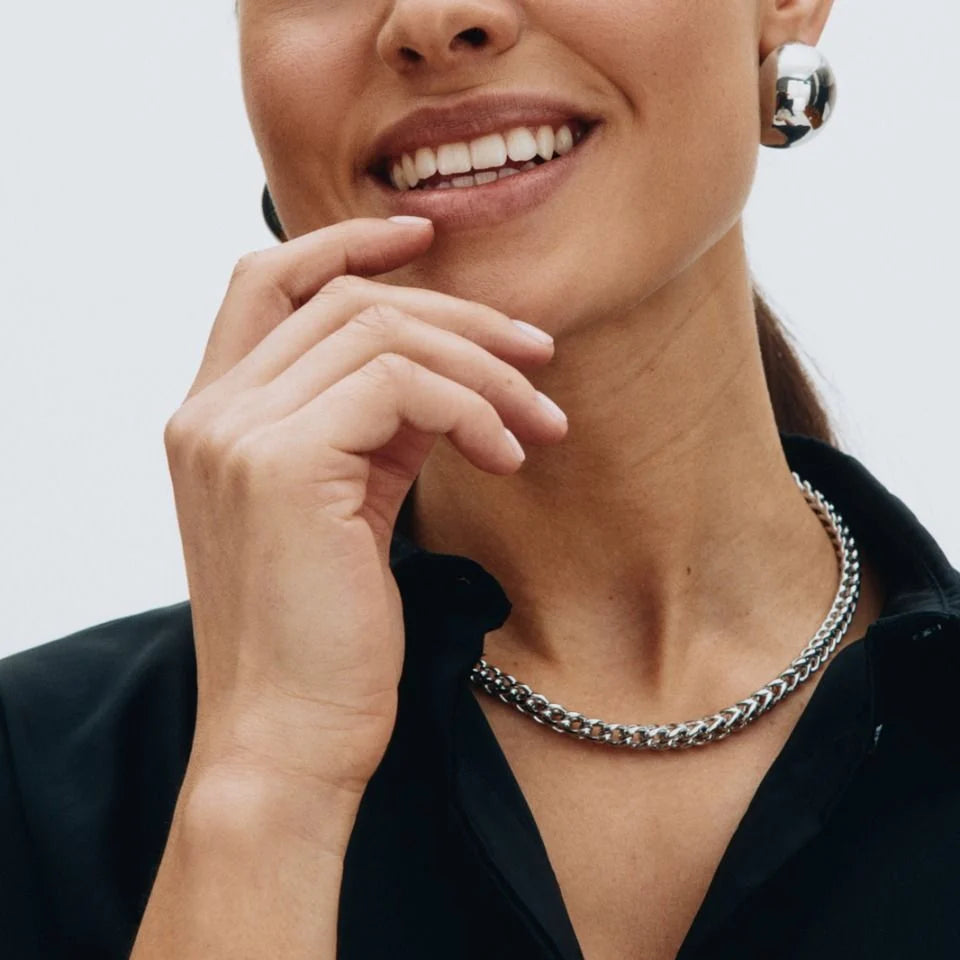 Edblad Naszyjnik Spiga Chain Necklace Steel