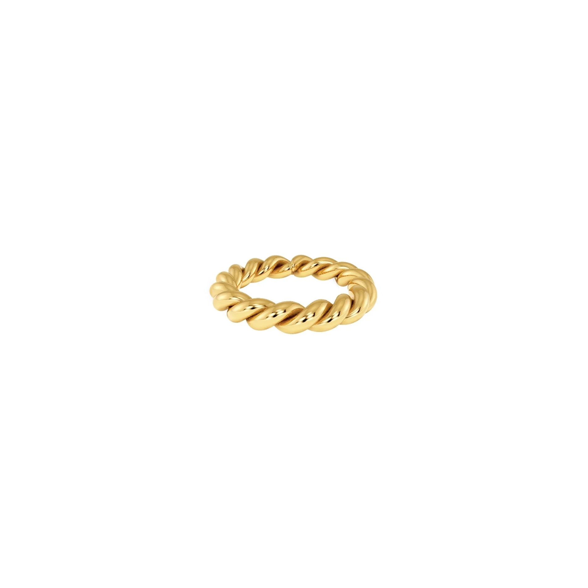 Edblad Pierścionek Twine Ring Gold