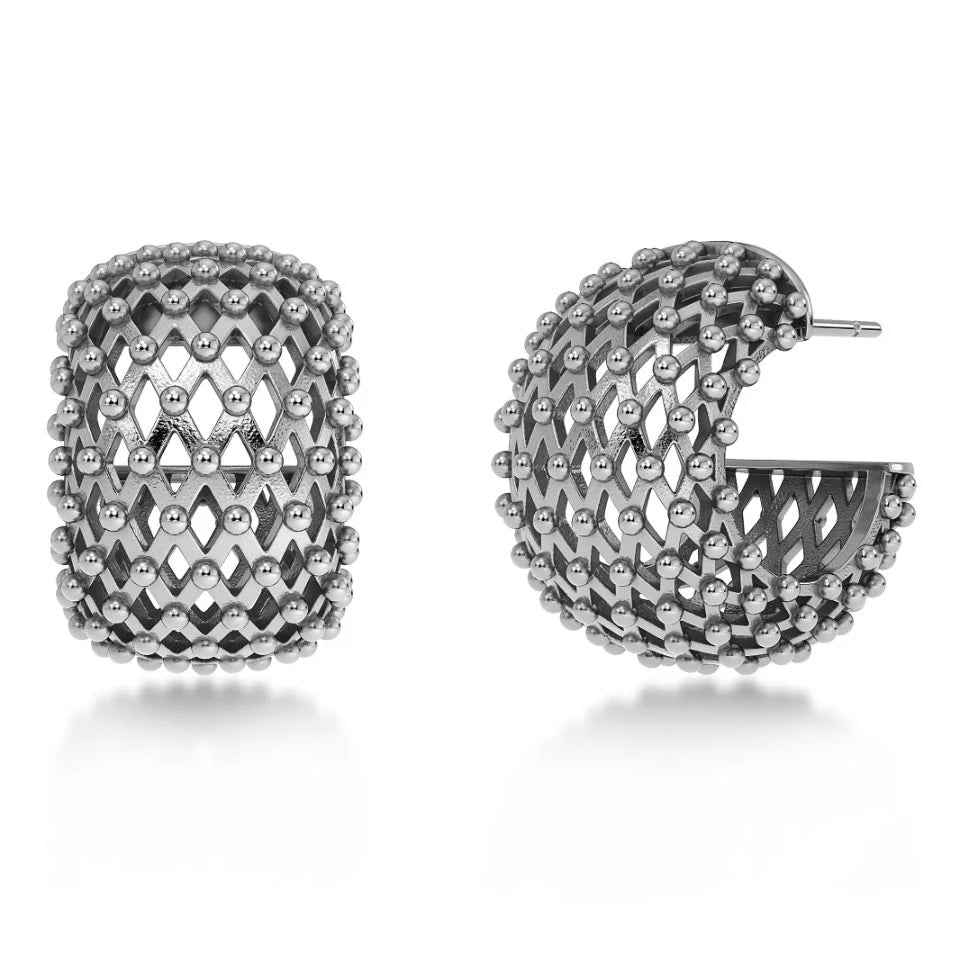 Edblad Kolczyki Viva Hoops L Steel