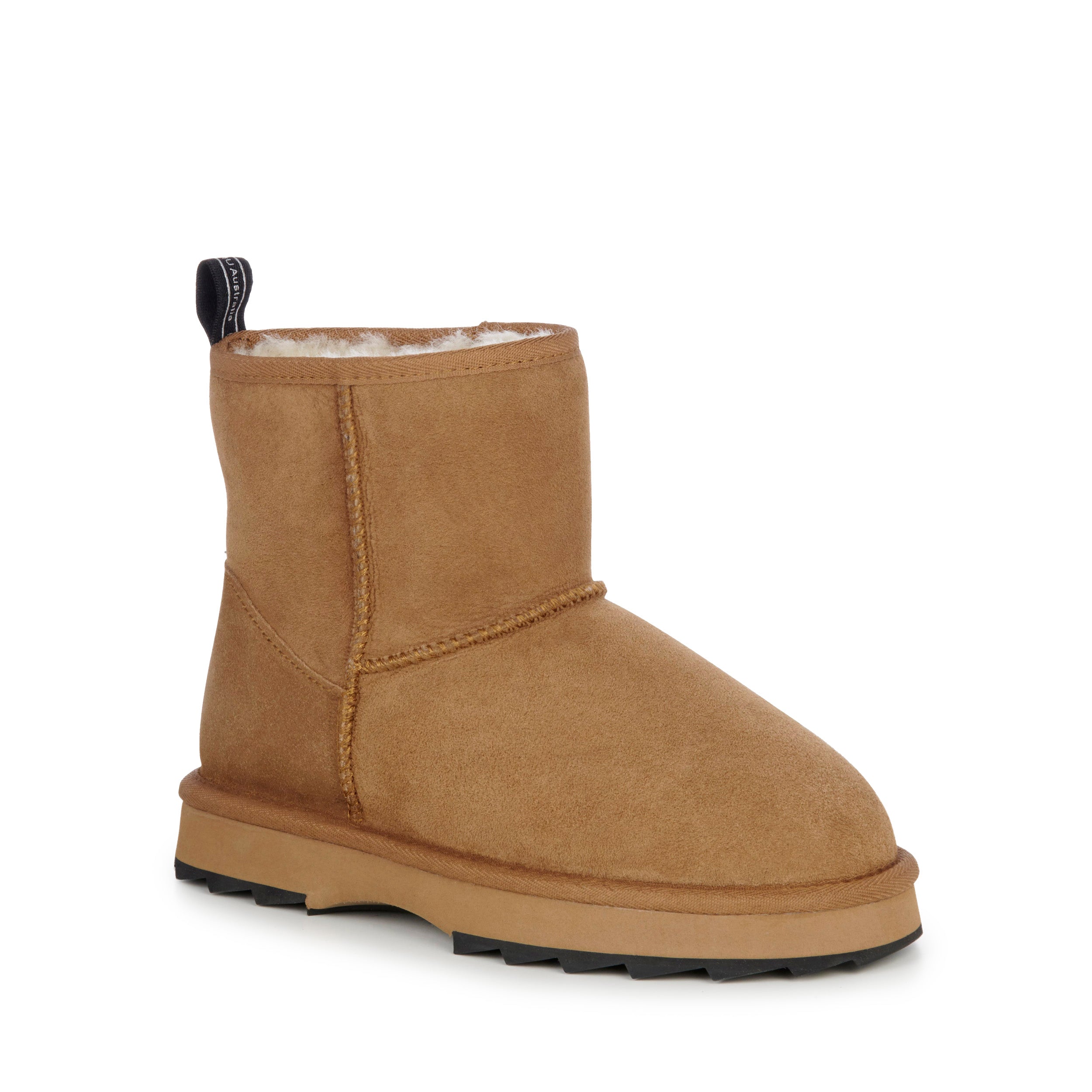 Emu Australia Buty Damskie Sharky Mini Chestnut Black Kolor Brązowy