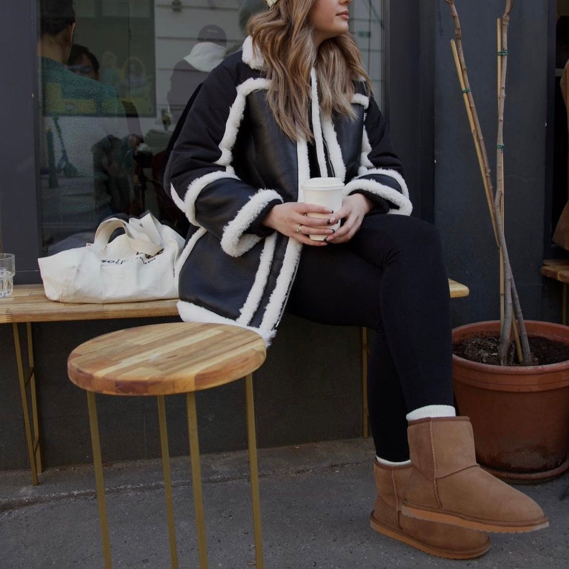 Emu Australia Buty Damskie Stinger Mini Chestnut Kolor Brązowy