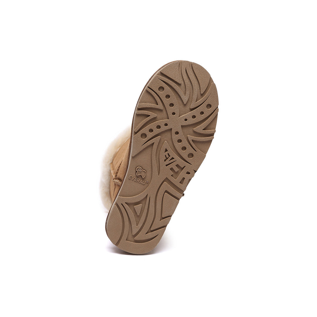 EVERAU Ashy Chestnut Tall Boots Botki Brązowe