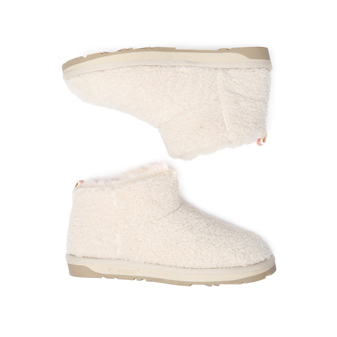 EVERAU Dotterel Sand Ultra Plush Ankle Boots Botki Beżowe