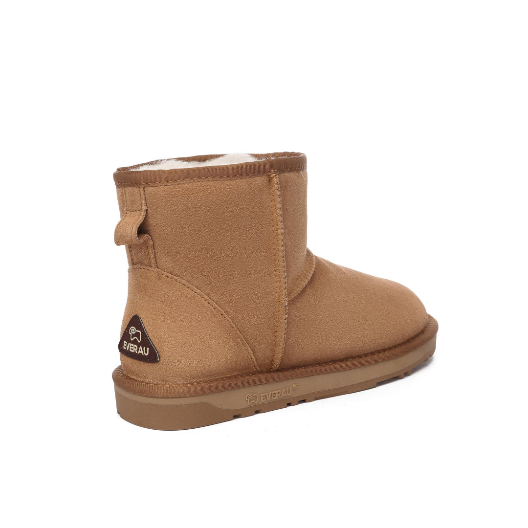 EVERAU Emu Chestnut Mini Classic Boots Botki Brązowe