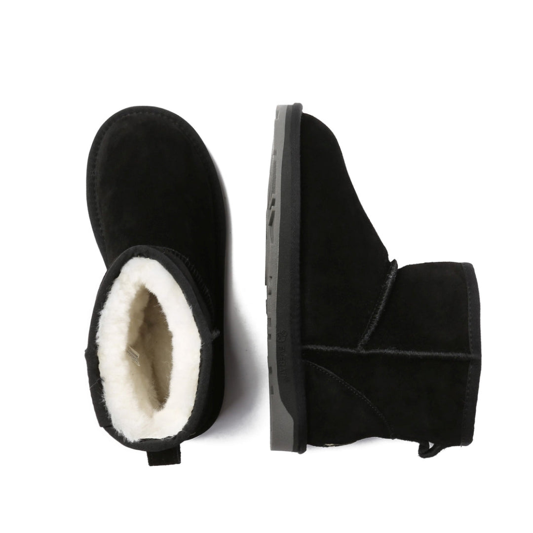 EVERAU Falcon Black Mini Classic Boots Botki Czarne
