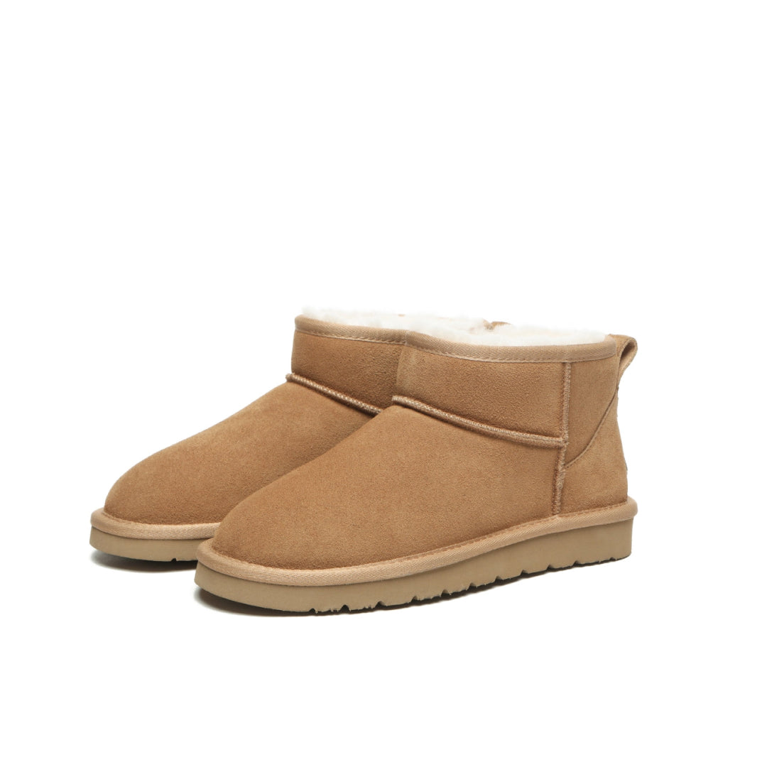 EVERAU Finch Chestnut Ultra Mini Classic Boots Botki Brązowe