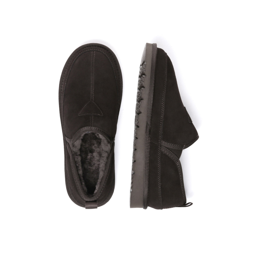 EVERAU Galah Chocolate Slip On Niskie Botki Brązowe