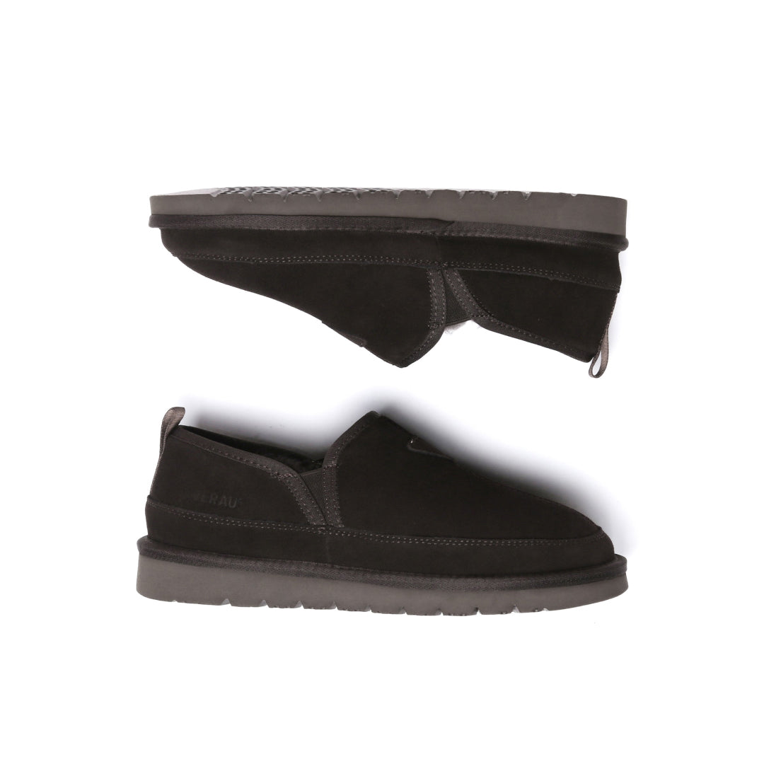 EVERAU Galah Chocolate Slip On Niskie Botki Brązowe