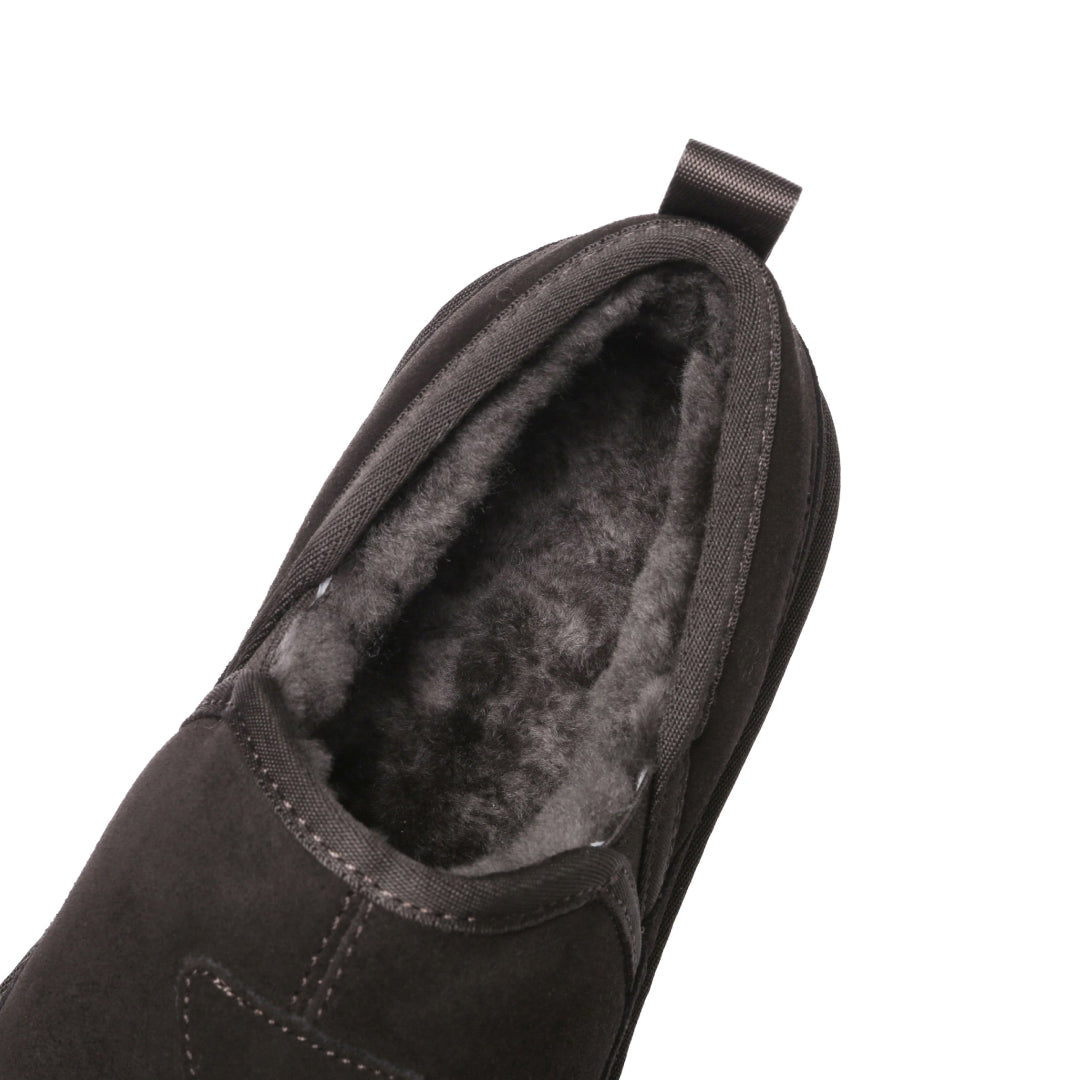 EVERAU Galah Chocolate Slip On Niskie Botki Brązowe