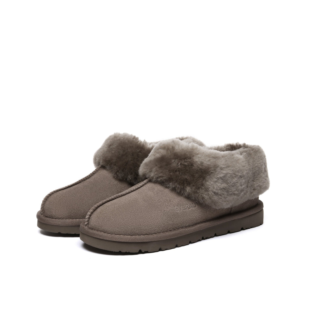 EVERAU Ibis Brown Slippers Kapcie Brązowe