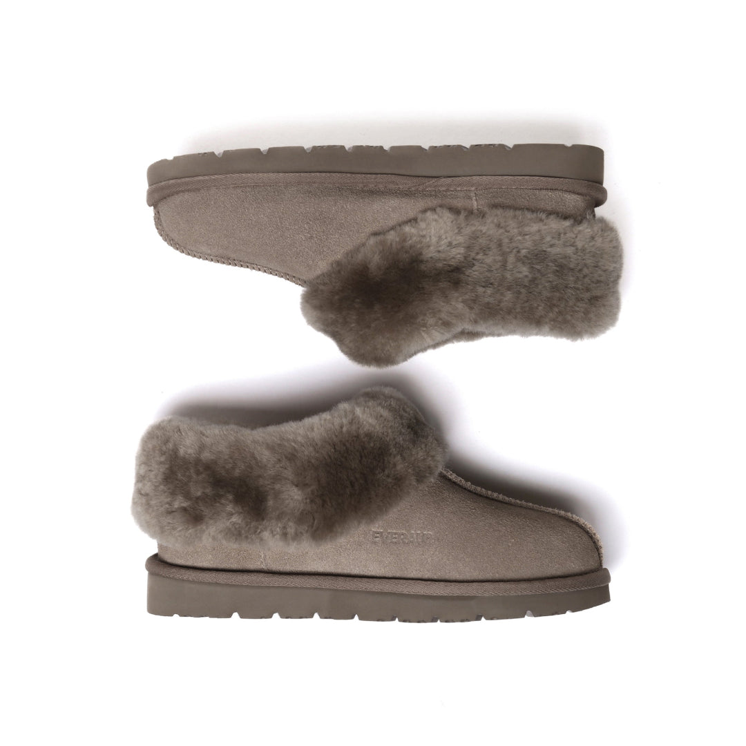 EVERAU Ibis Brown Slippers Kapcie Brązowe