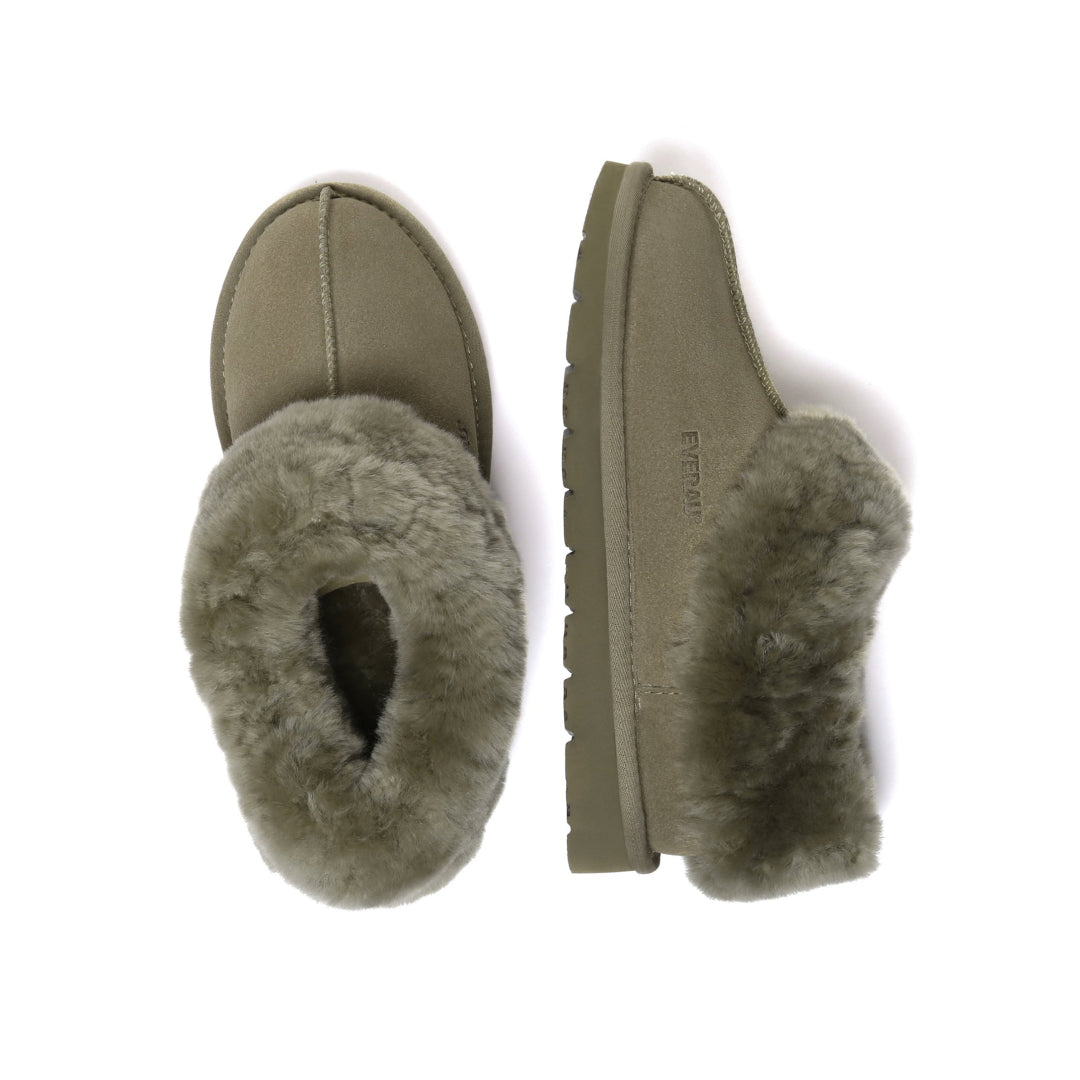 EVERAU Ibis Caribou Slippers Kapcie Zielone