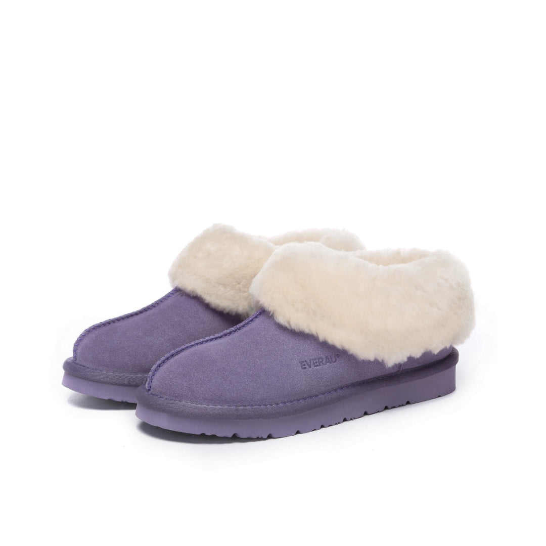 EVERAU Ibis Lilac Slippers Kapcie Liliowe