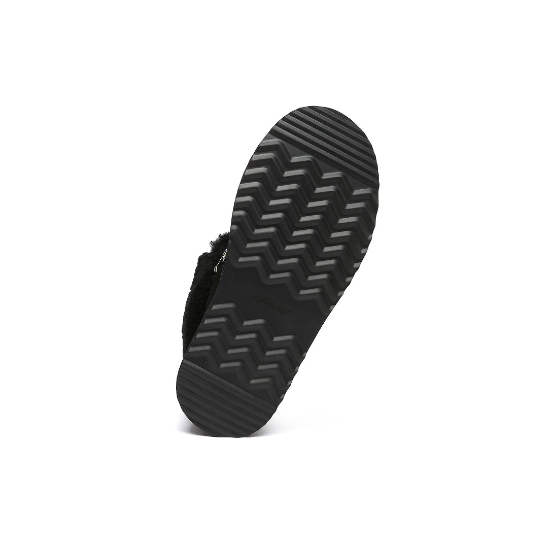 EVERAU Lapwing Black Ankle Platform Boots Botki Czarne