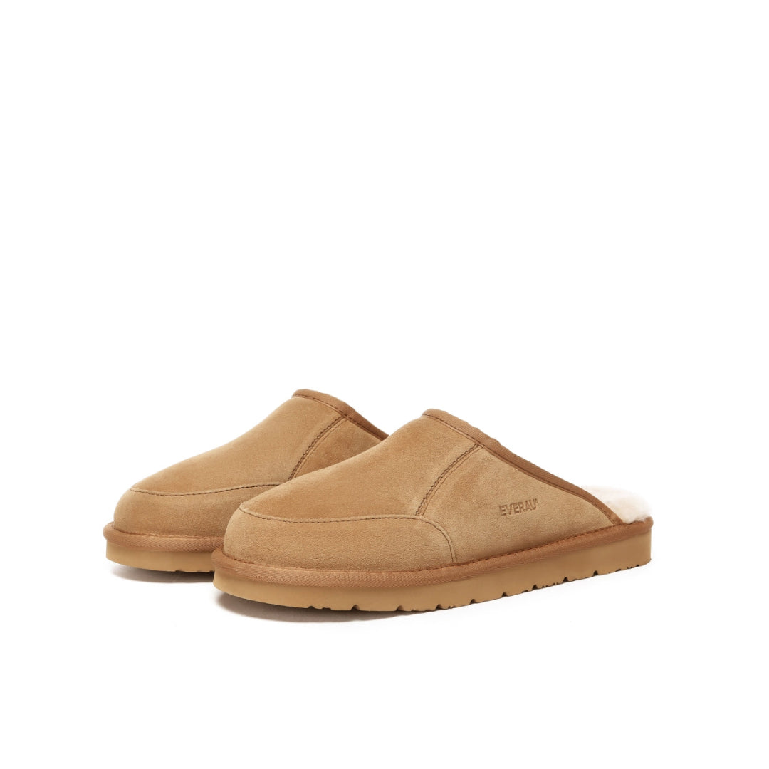 EVERAU Lark Chestnut Slippers Kapcie Brązowe