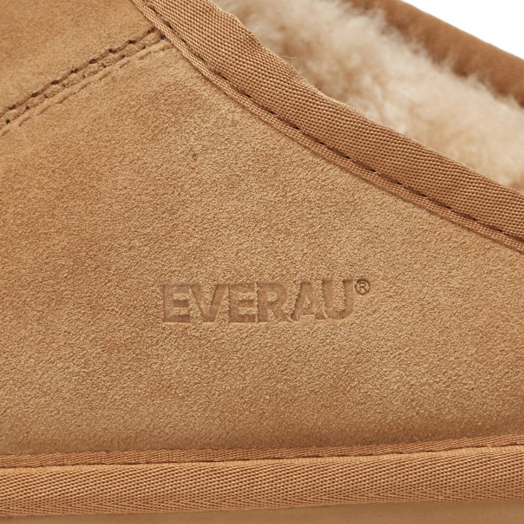 EVERAU Lark Chestnut Slippers Kapcie Brązowe
