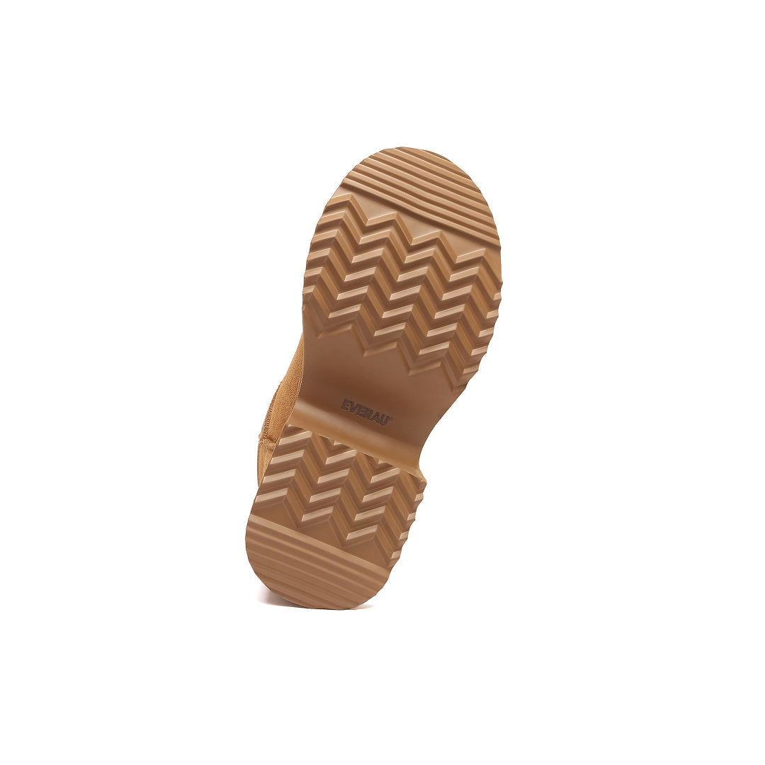 EVERAU Nicobar Chestnut Mid Boots Botki Brązowe