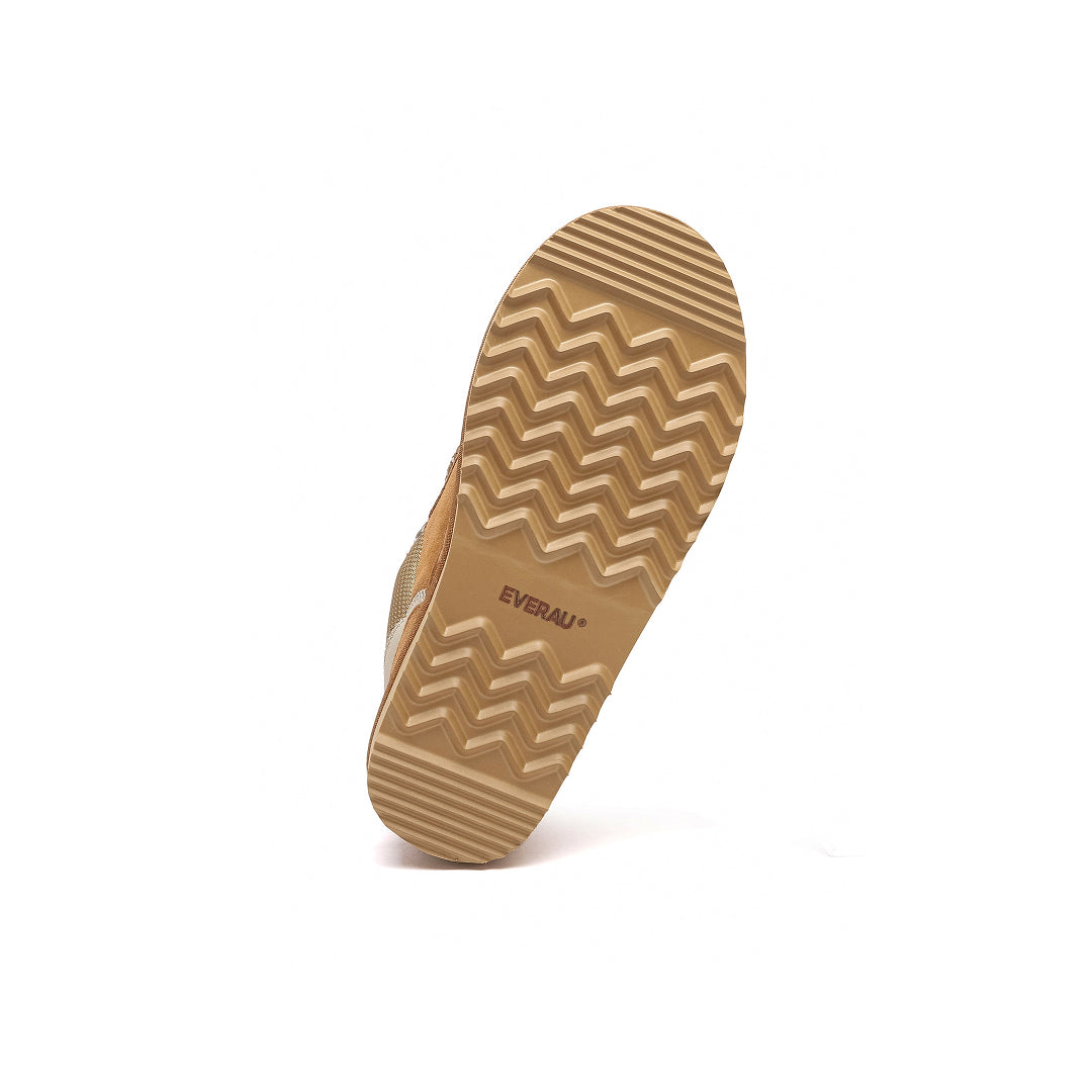 EVERAU Papuan Chestnut Lace Up Sneakersy Brązowe