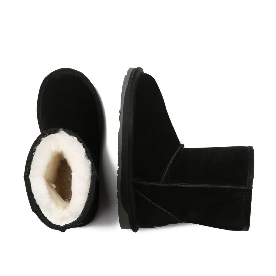 EVERAU Parrot Black Short Classic Boots Botki Czarne