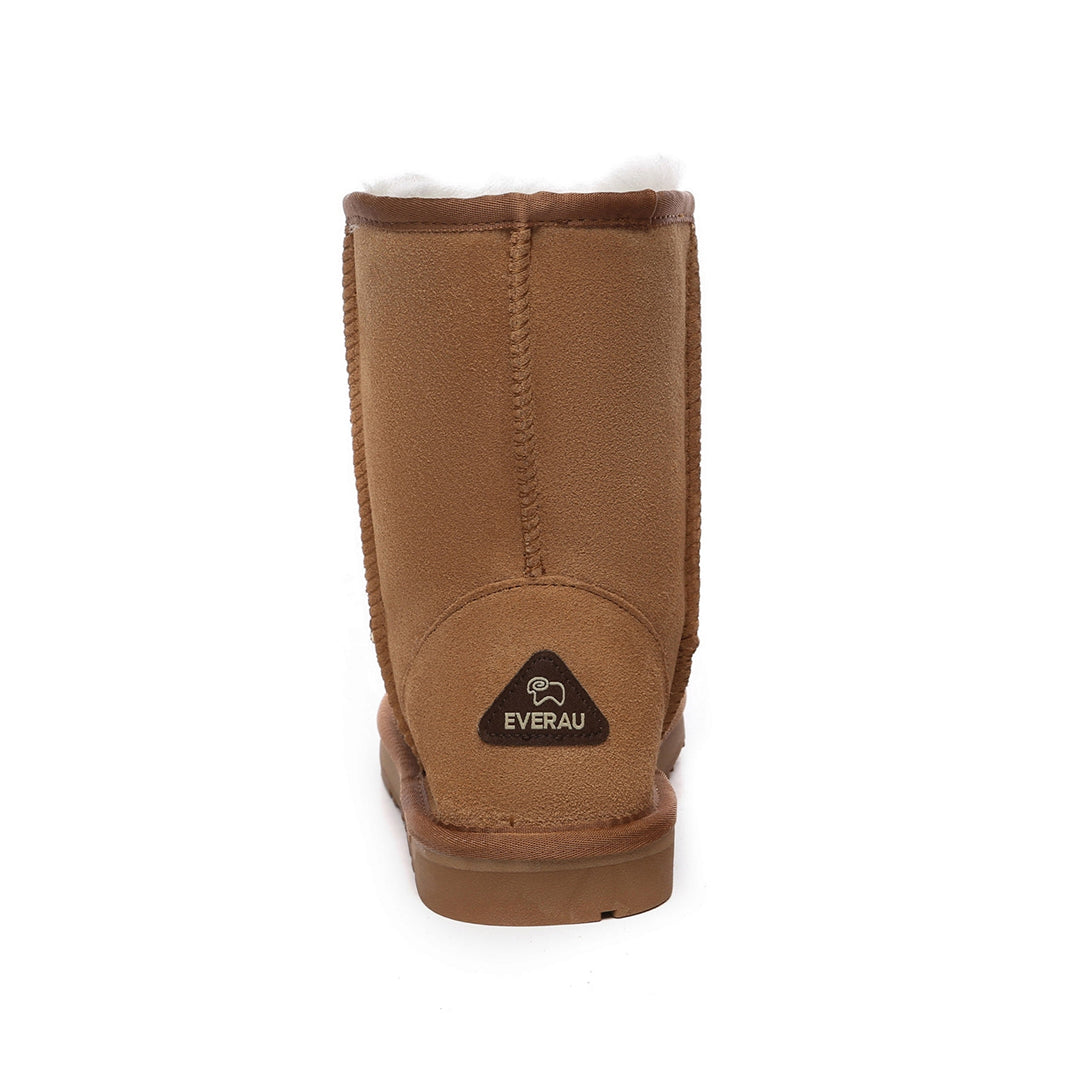 EVERAU Parrot Chestnut Short Classic Boots Botki Brązowe