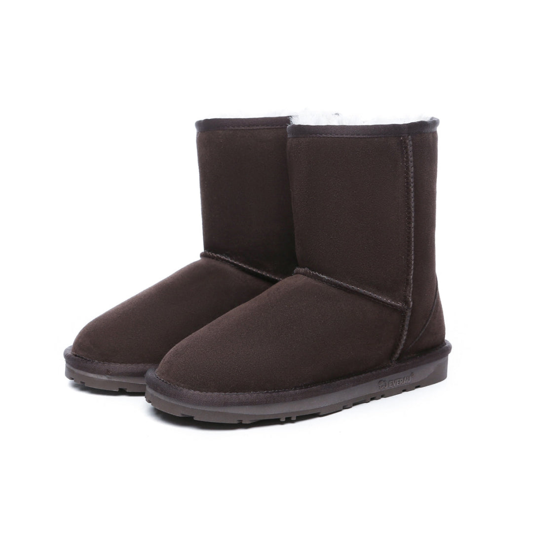EVERAU Parrot Chocolate Short Classic Boots Botki Czekoladowe