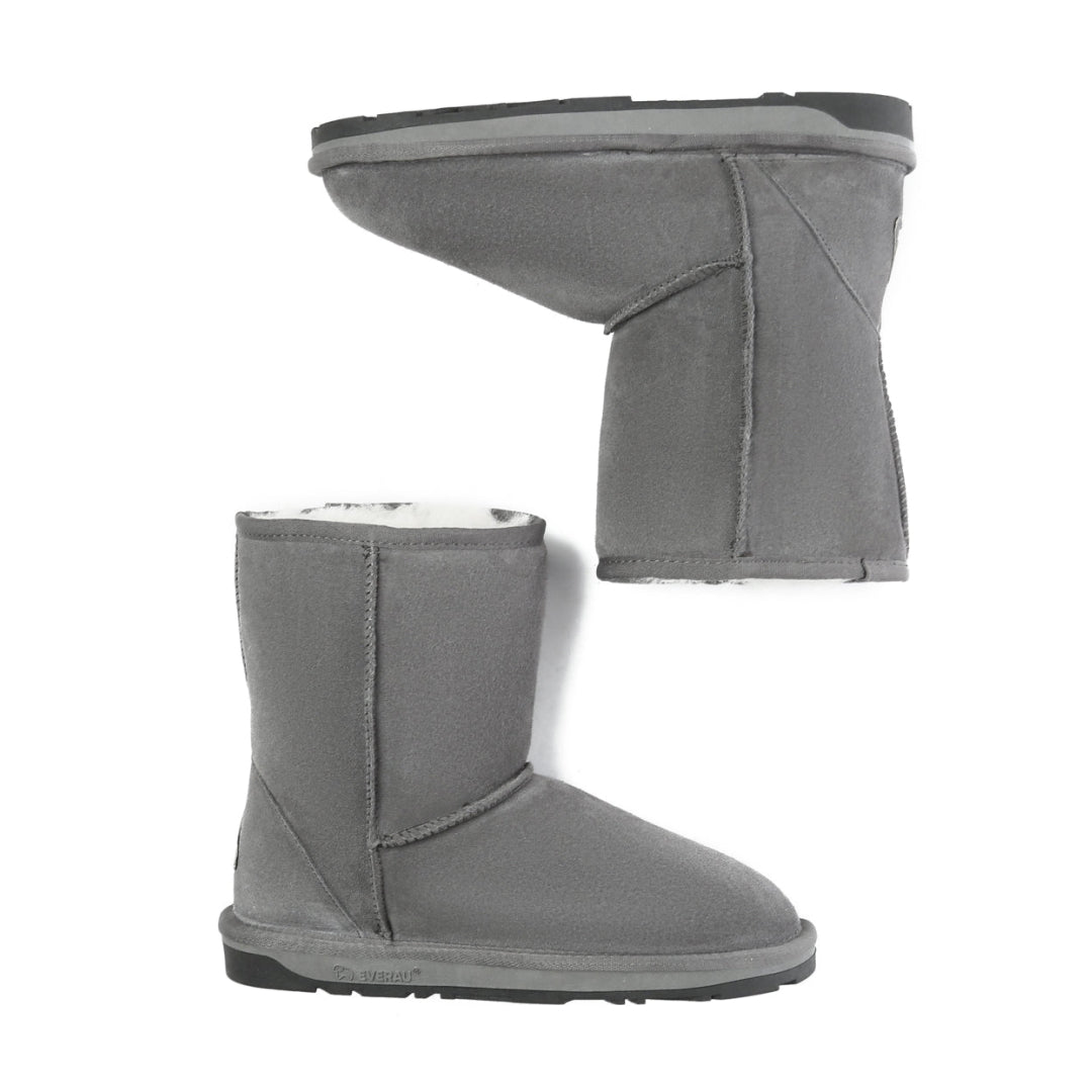 EVERAU Parrot Grey Short Classic Boots Botki Szare