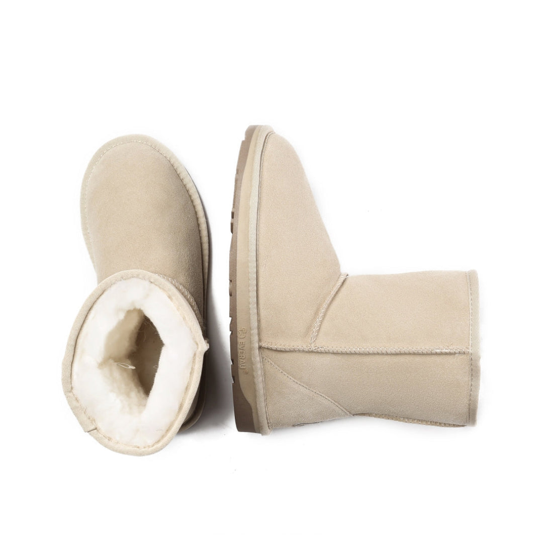 EVERAU Parrot Sand Short Classic Boots Botki Beżowe