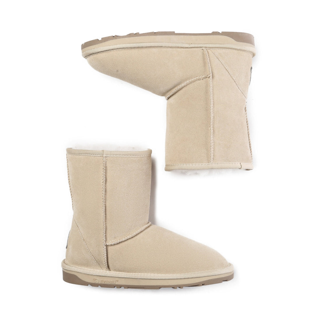EVERAU Parrot Sand Short Classic Boots Botki Beżowe